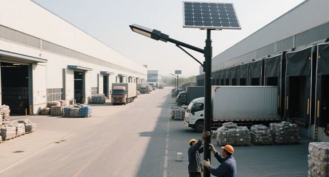 solar street lights